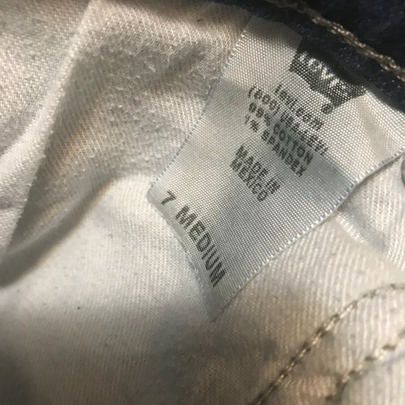 Levi’s Too super low 524 jeans 👖 EUC size 7 med - Picture 6 of 6